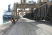 حمل مستقیم غلات از کشتی توسط قطار به مقاصد مختلف